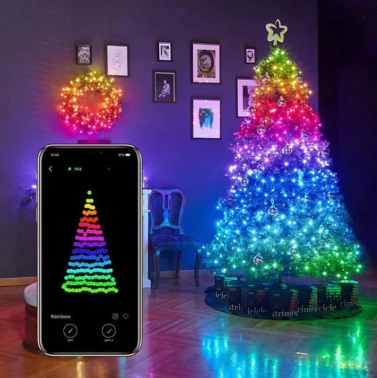Tiras LED Flexibles Inteligentes con Control – ¡Iluminación Personalizable al Alcance de tu Mano!