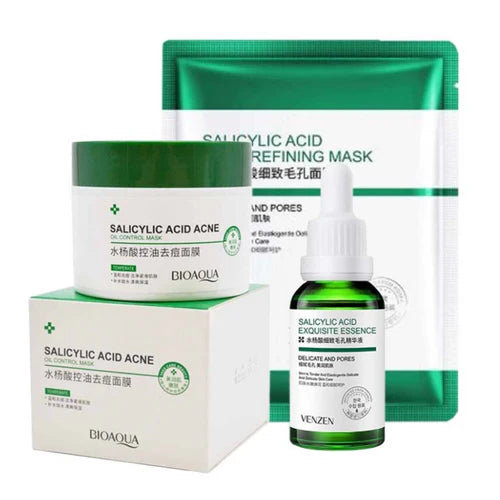 Descubra el poder del Kit Antiacné BioAQUA 100% Original